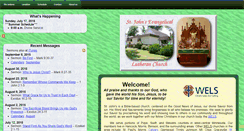 Desktop Screenshot of hancocklutheran.org